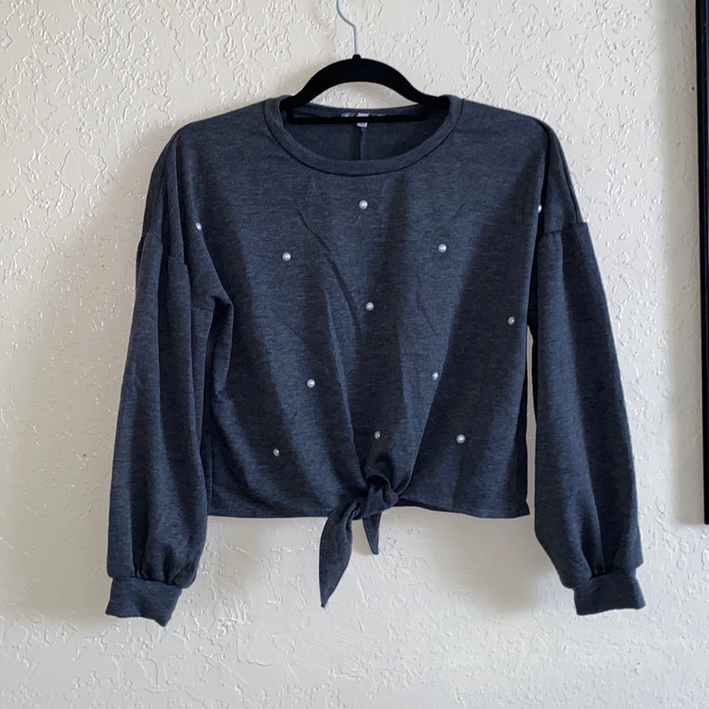 Balloon Sleeve Sweatshirt XS